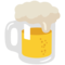 Beer Mug emoji on Google